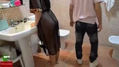 Play He puts his dick very deep in a very hairy pussy