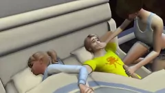 Play Hidden Blowjob: An Alien Threesome Encounter