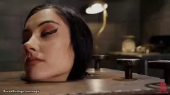 Redare Bondage Babe Jazmin Luv's dildo dracului dracului