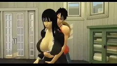 Jouer Nico Robin et Luffy dans une parodie hentai 3D torride de One Piece : action aux gros seins et au gros cul avec une femme infidèle
